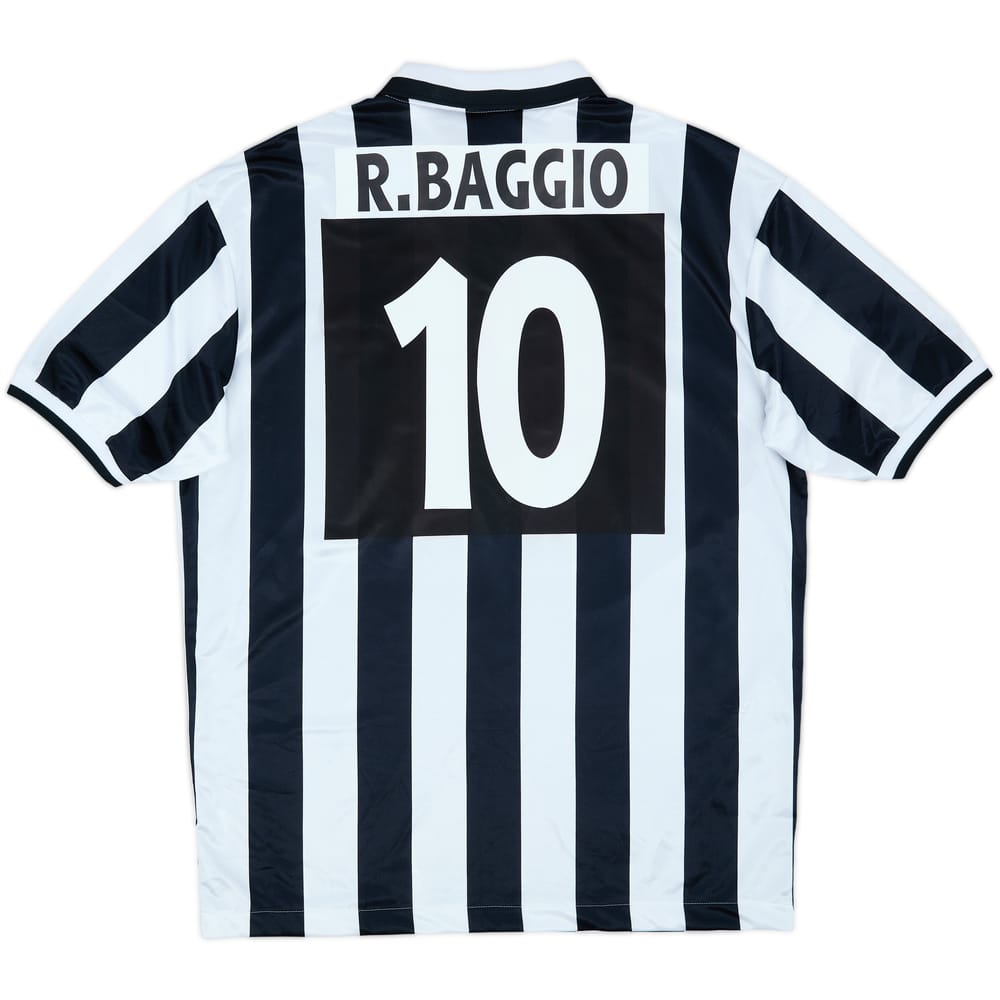 1994-95 Juventus Home Shirt R.Baggio #10 - 9/10 - (L)