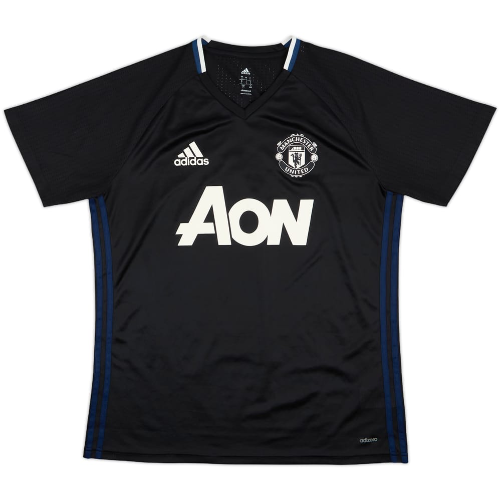2016-17 Manchester United adizero Training Shirt - 8/10 - (L)