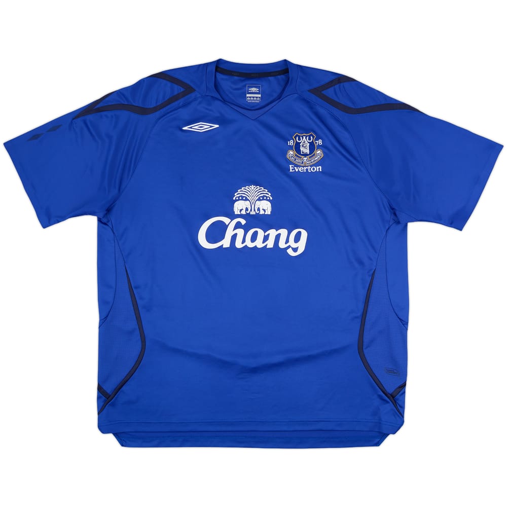 2007-08 Everton Umbro Training Shirt - 8/10 - (3XL)