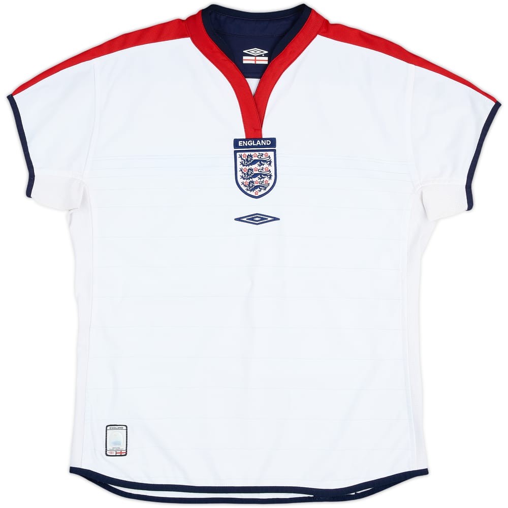 2003-05 England Home Shirt - 9/10 - (Women's M)