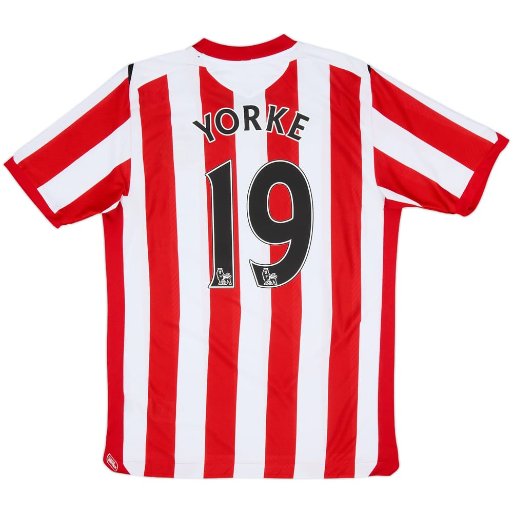 2008-09 Sunderland Home Shirt Yorke #19 - 6/10 - (L)