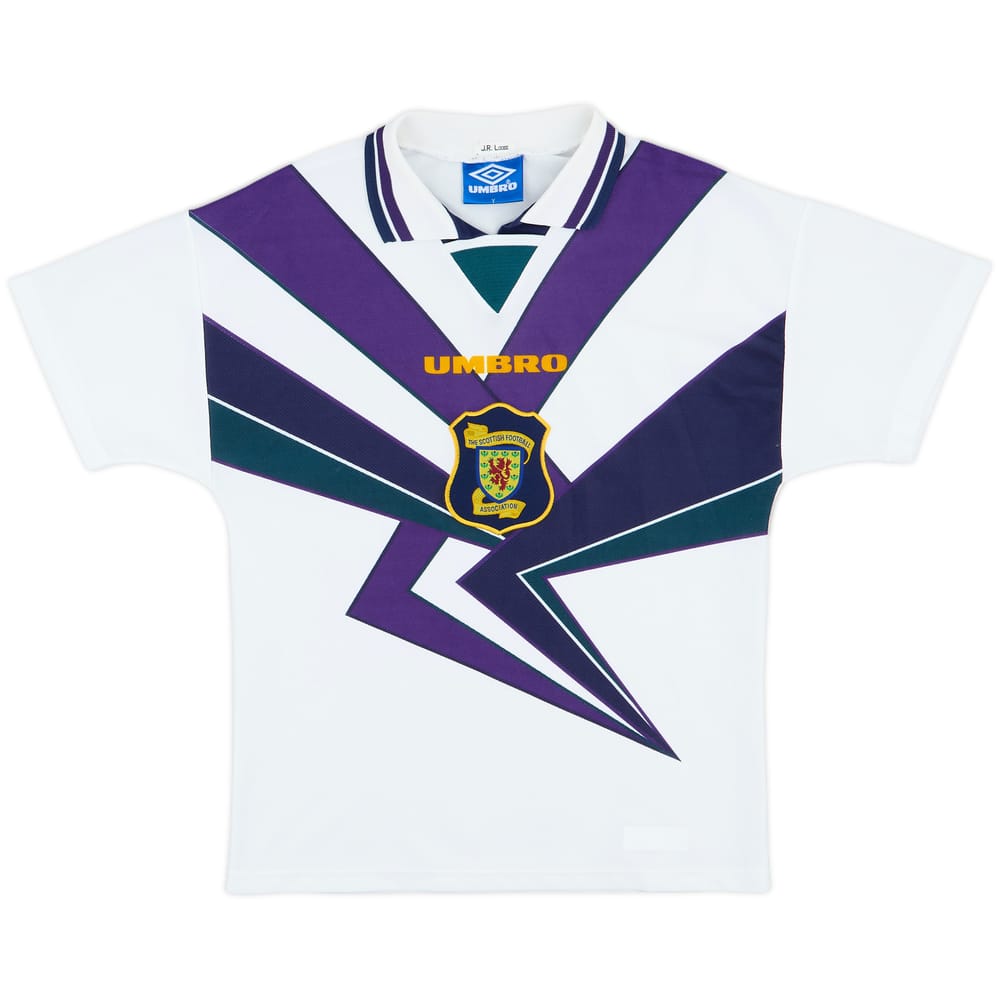 1995-96 Scotland Away Shirt - 9/10 - (Y)