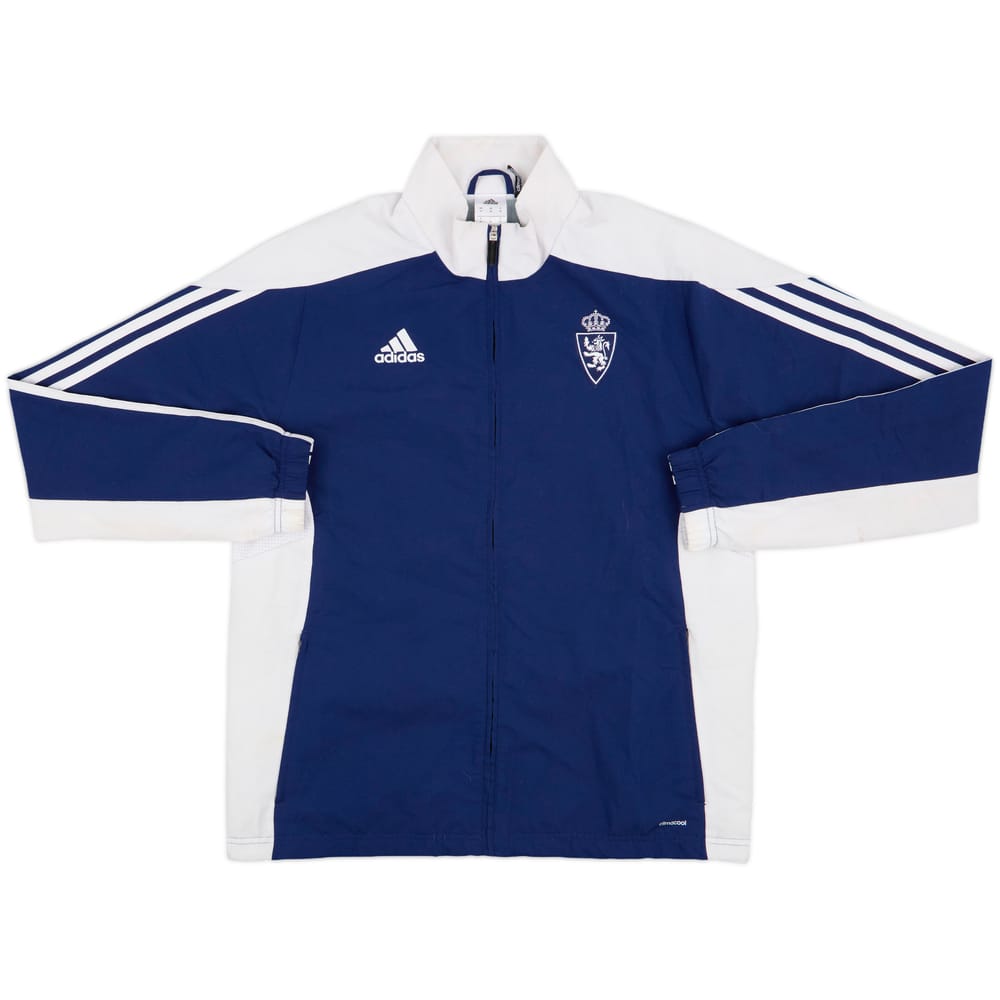 2016-17 Real Zaragoza adidas Track Jacket - 7/10 - (M)