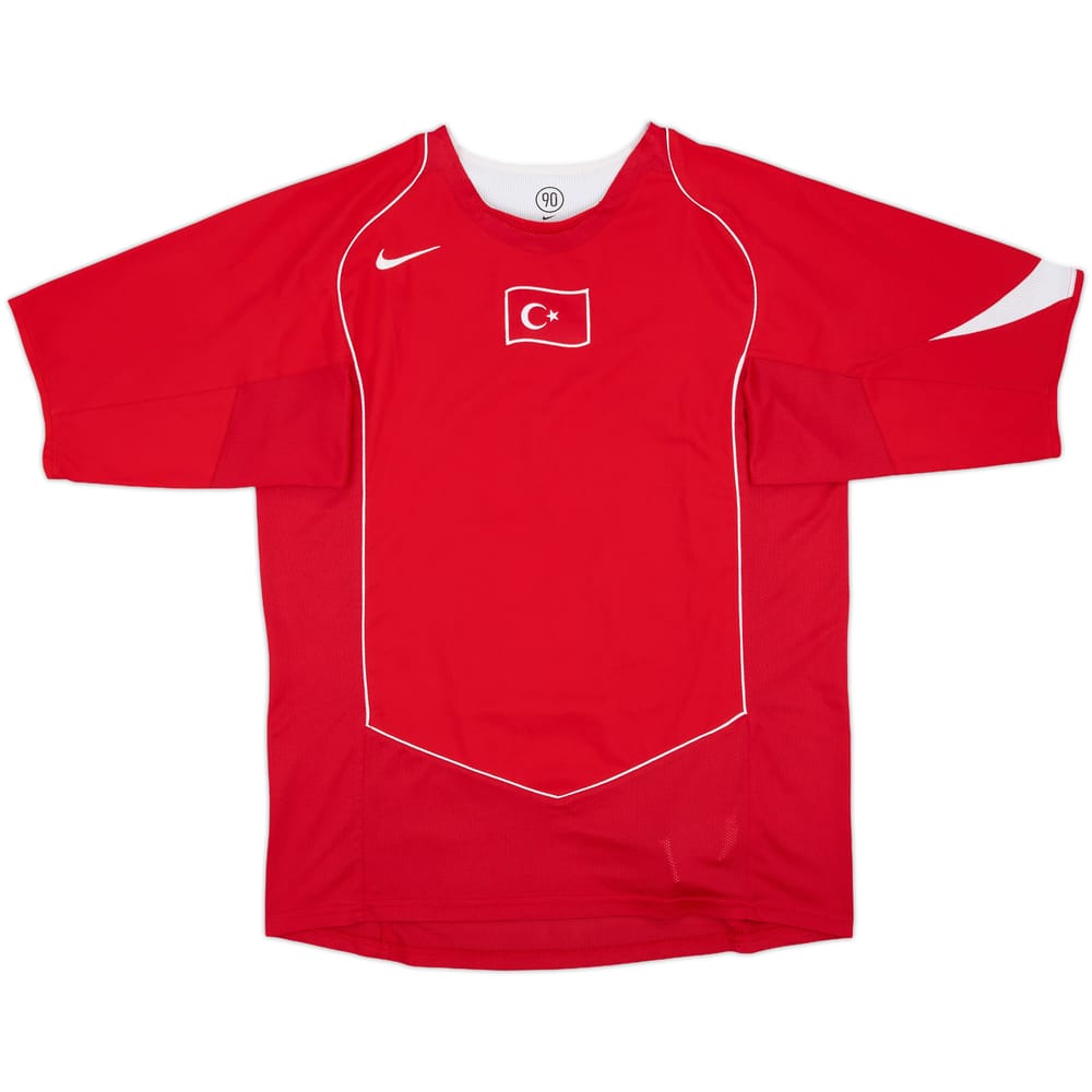 2004-06 Turkey Home Shirt - 10/10 - (L)