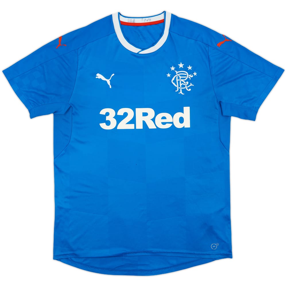 2016-18 Rangers Home Shirt - 6/10 - (M)