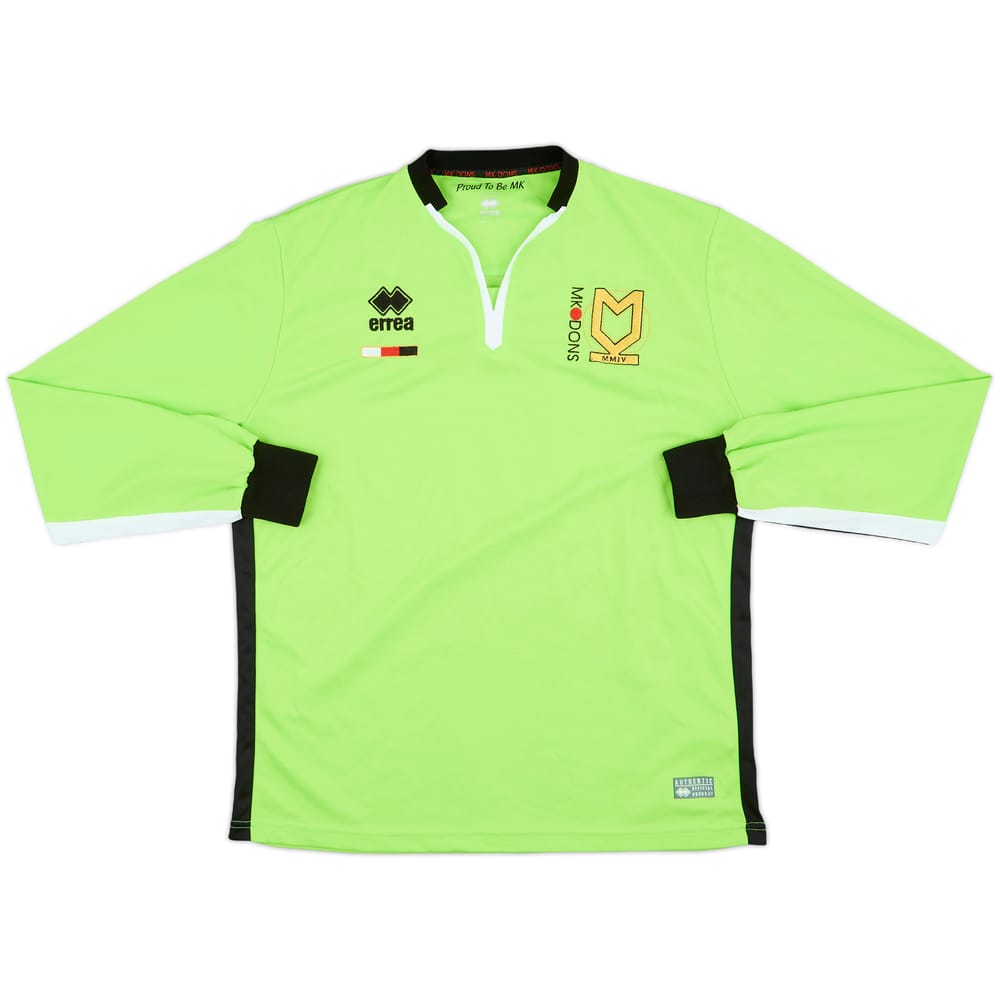 2015-16 MK Dons GK Shirt - 7/10 - (L)