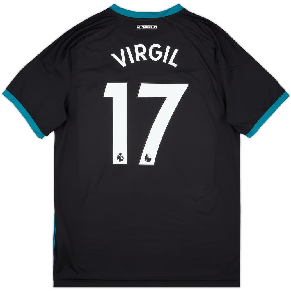 2017-18 Southampton Away Shirt Virgil #17 - 9/10 - (L)