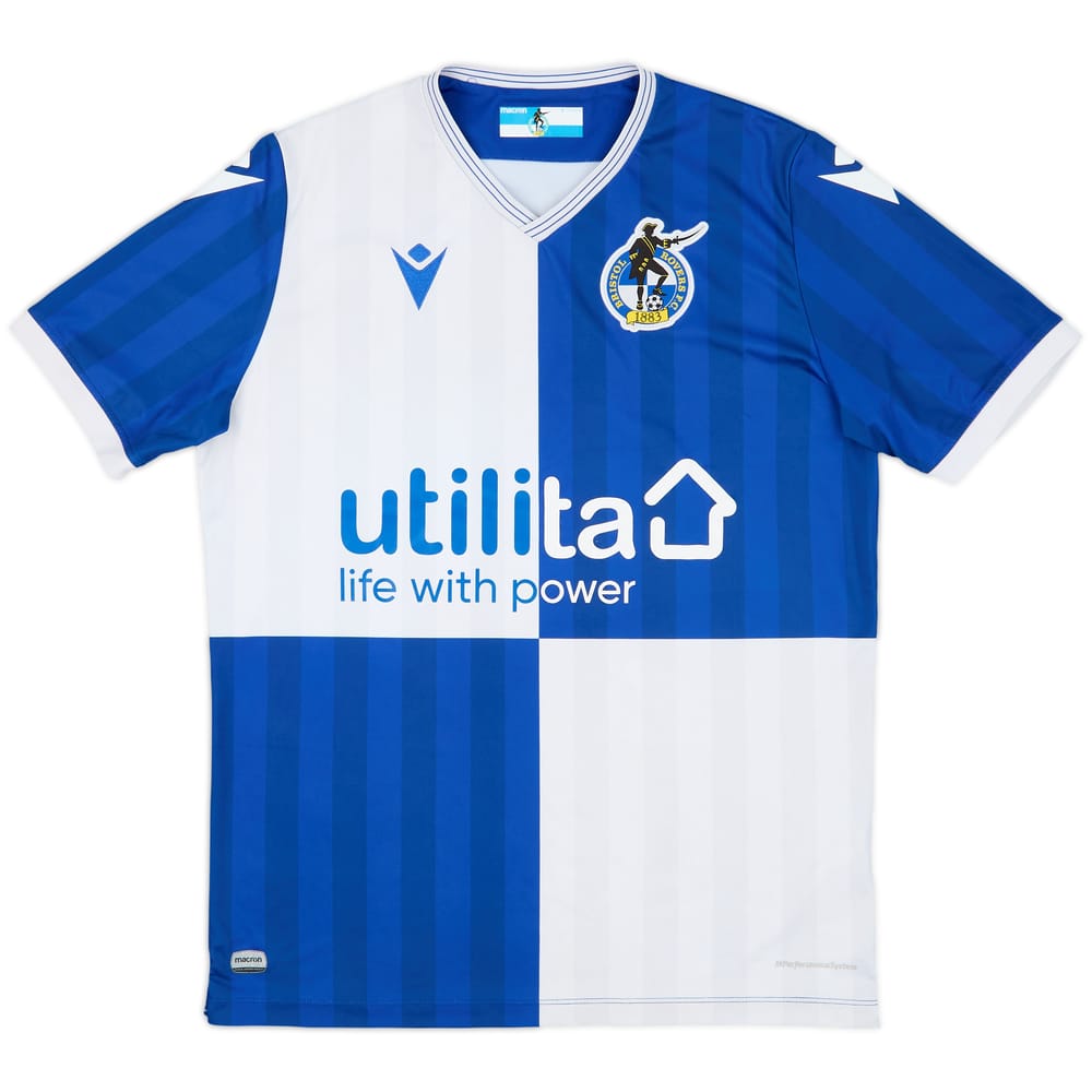 2019-20 Bristol Rovers Home Shirt - 8/10 - (S)