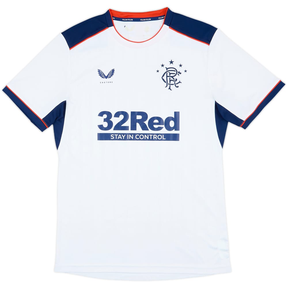 2020-21 Rangers Away Shirt - 8/10 - (M)
