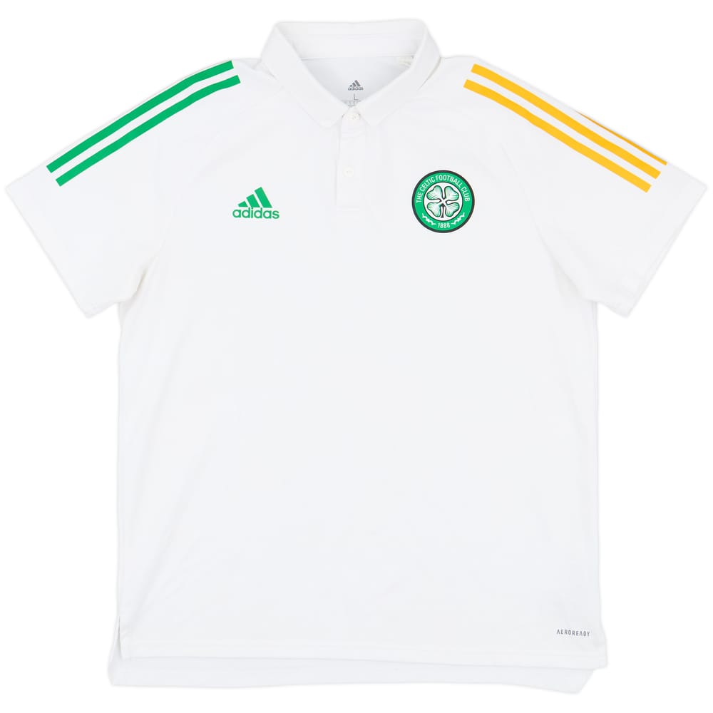 2020-21 Celtic adidas Polo Shirt - 9/10 - (L)