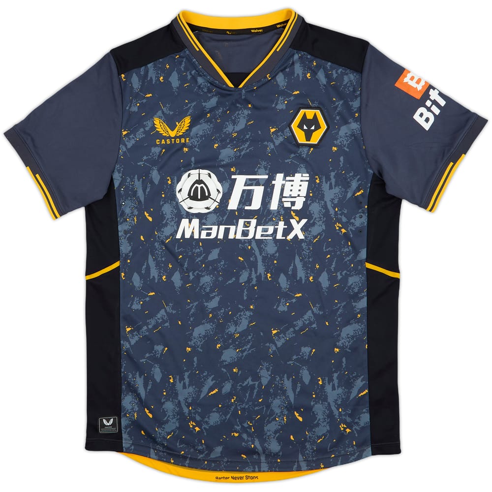 2021-22 Wolves Away Shirt - 8/10 - (M)