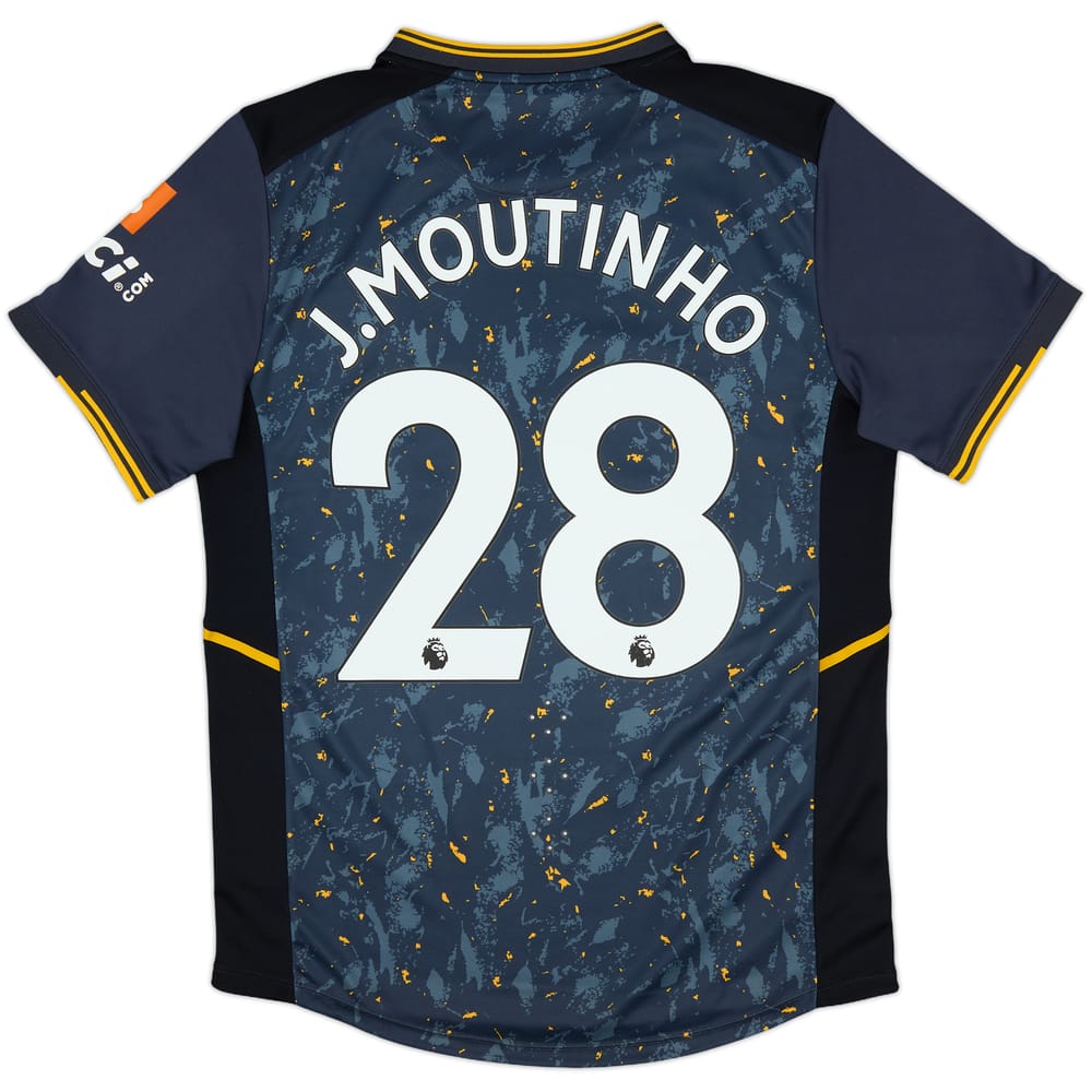2021-22 Wolves Pro Away Shirt J.Moutinho #28 - 10/10 - (M)