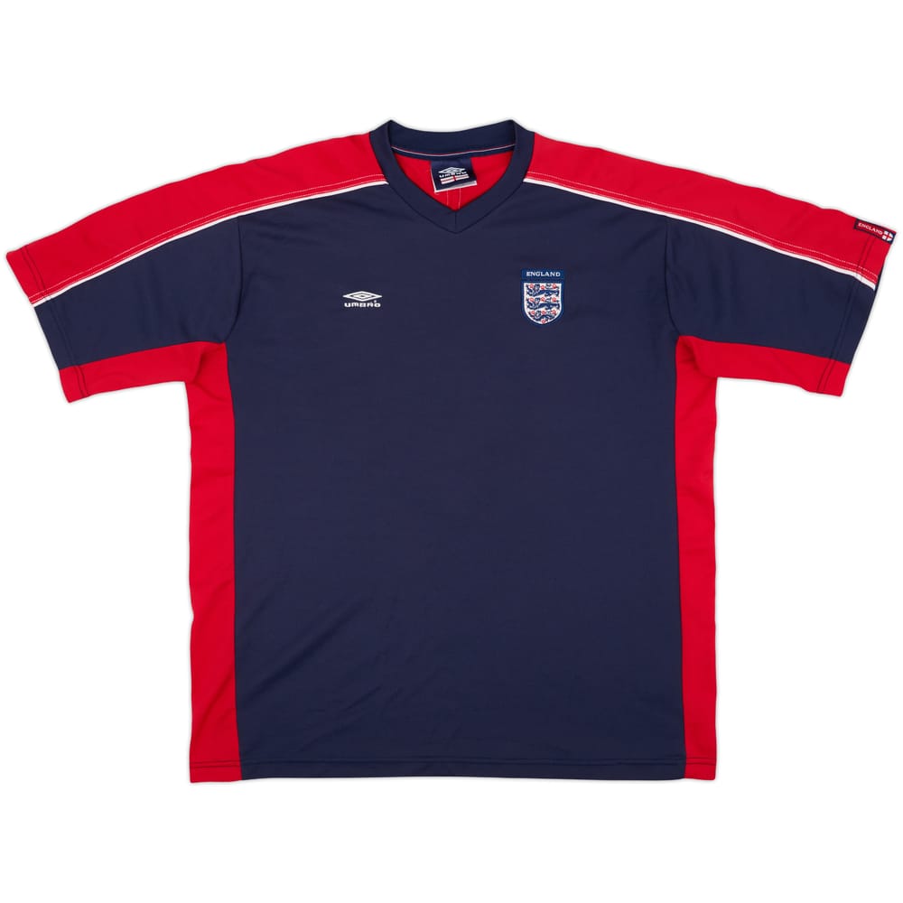 2002-03 England Umbro Training Shirt - 9/10 - (XXL)