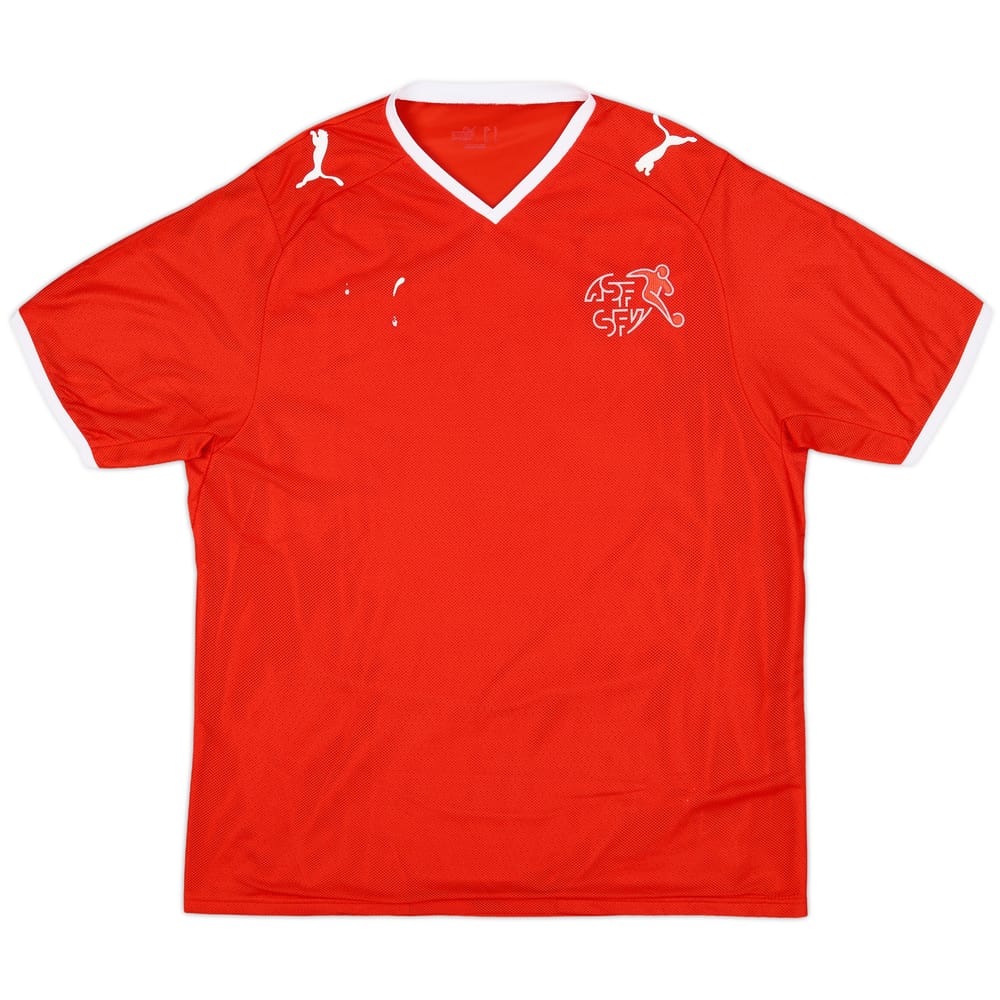 2008-10 Switzerland Home Shirt - 4/10 - (L)