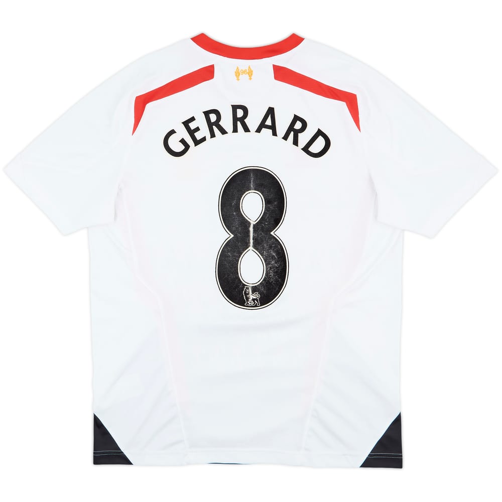 2013-14 Liverpool Away Shirt Gerrard #8 - 5/10 - (L)