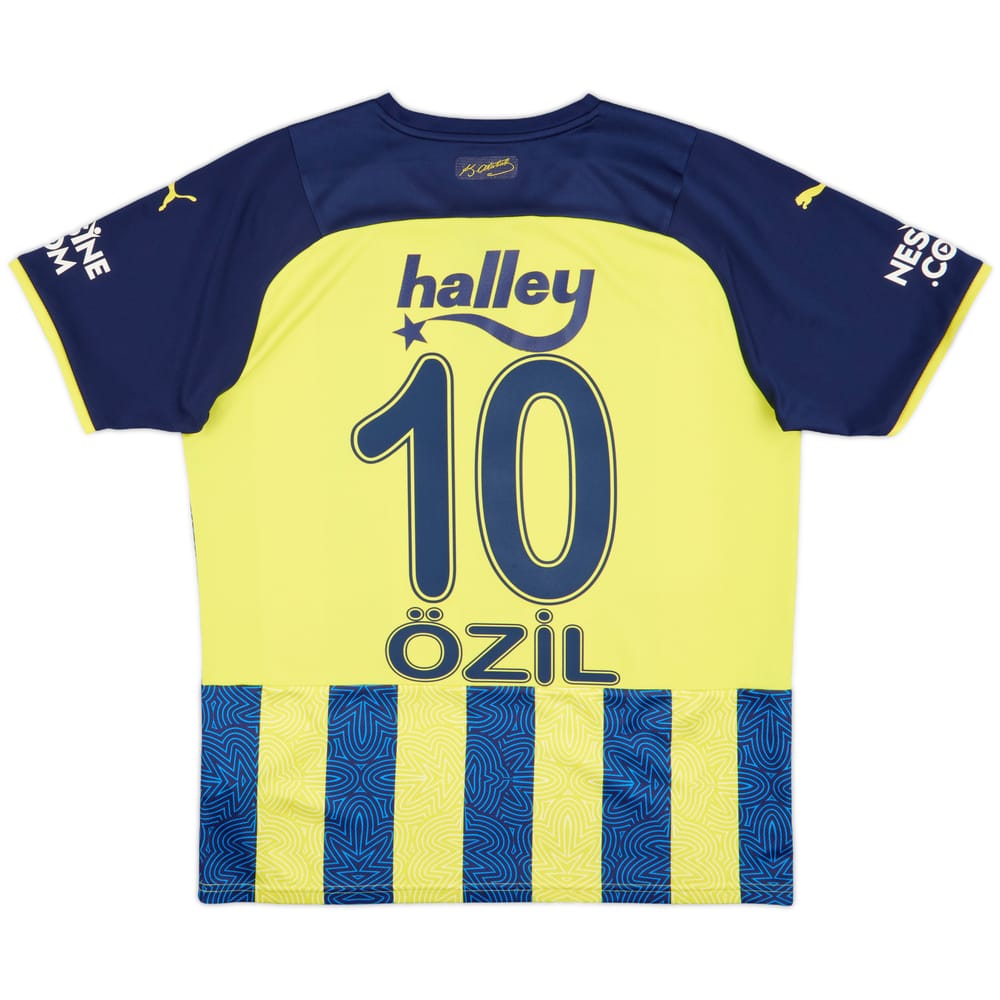 2021-22 Fenerbahce Home Shirt Ozil #10 - 6/10 - (L)