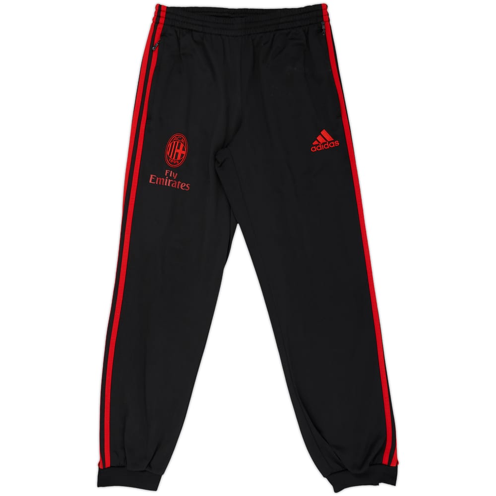2011-12 AC Milan adidas Track Pants/Bottoms - 7/10 - (S)