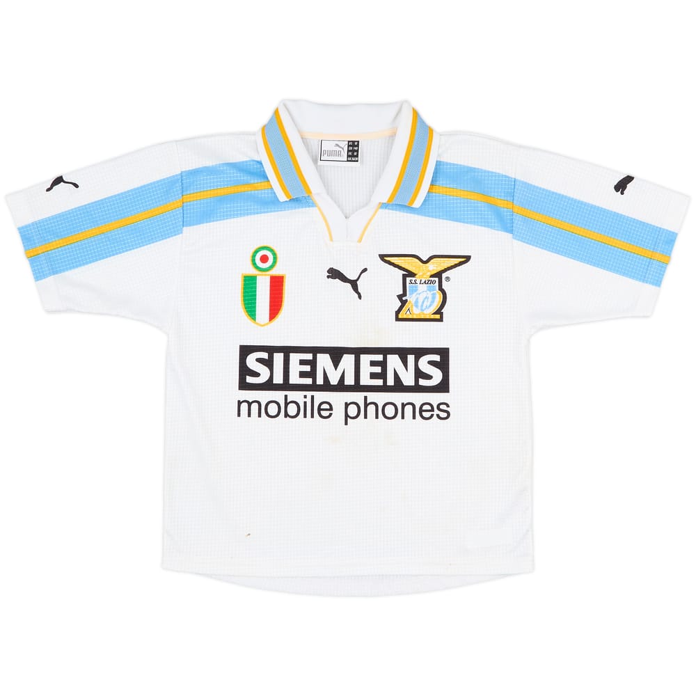 2000-01 Lazio Basic Home Shirt - 7/10 - (S.Boys)
