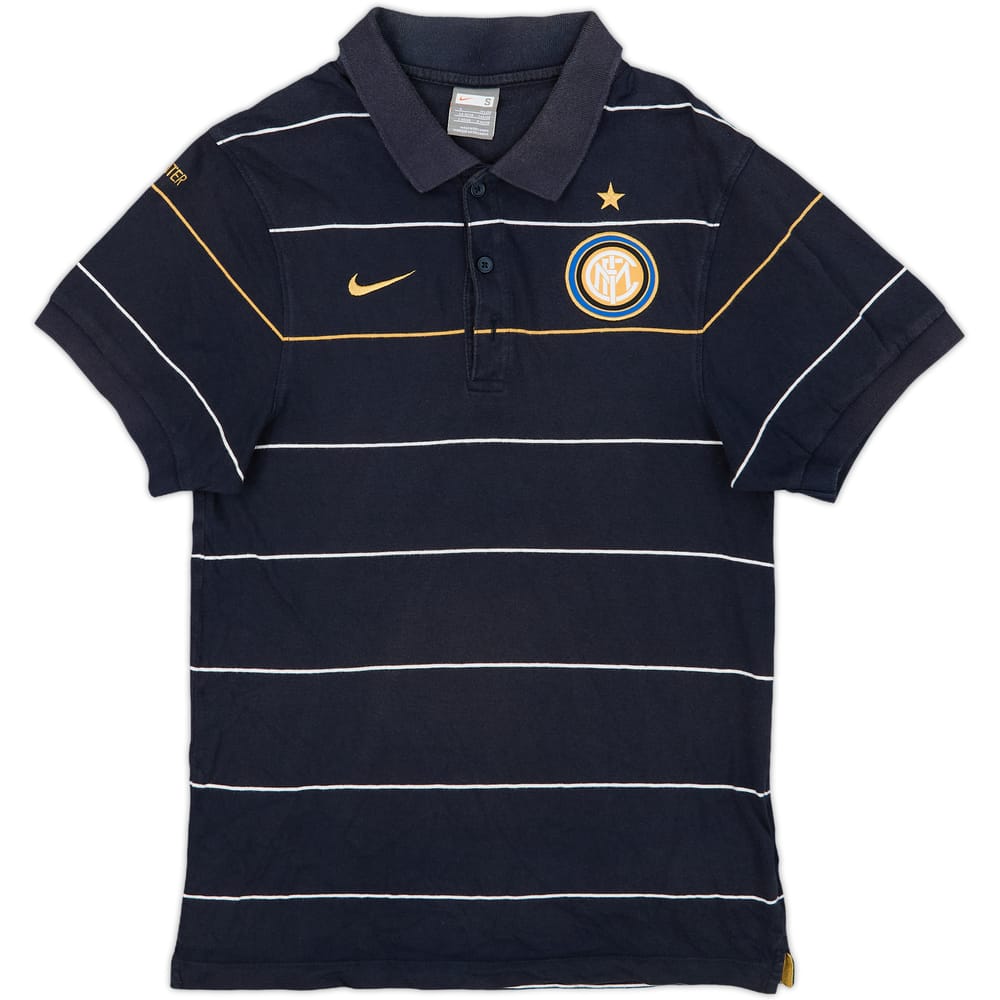 2009-10 Inter Milan Nike Polo Shirt - 7/10 - (S)