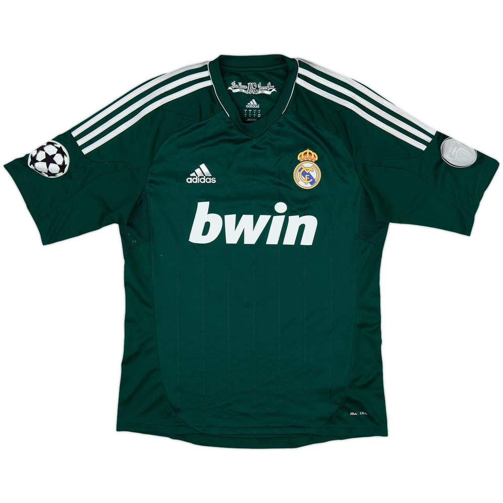 2012-13 Real Madrid CL Third Shirt #6 - 7/10 - (M)
