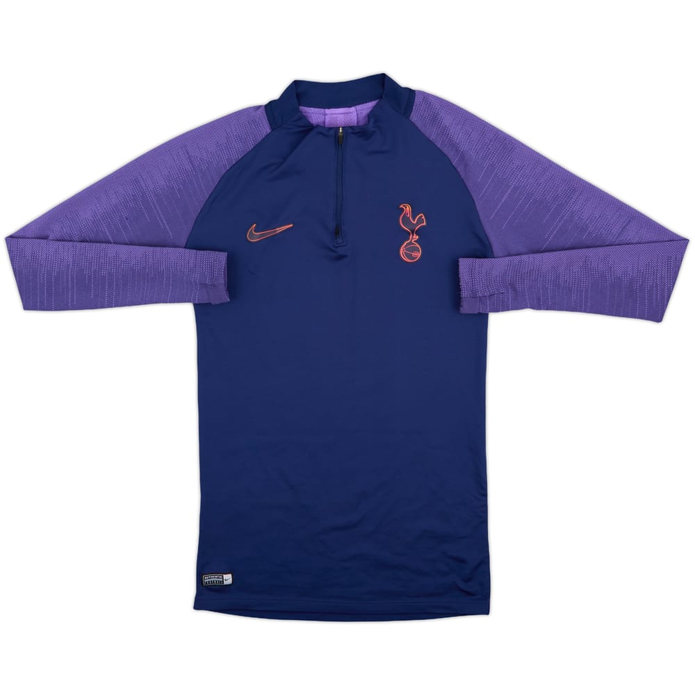 2019-20 Tottenham Nike 1/4 Zip Sweat Top - 7/10 - (L)