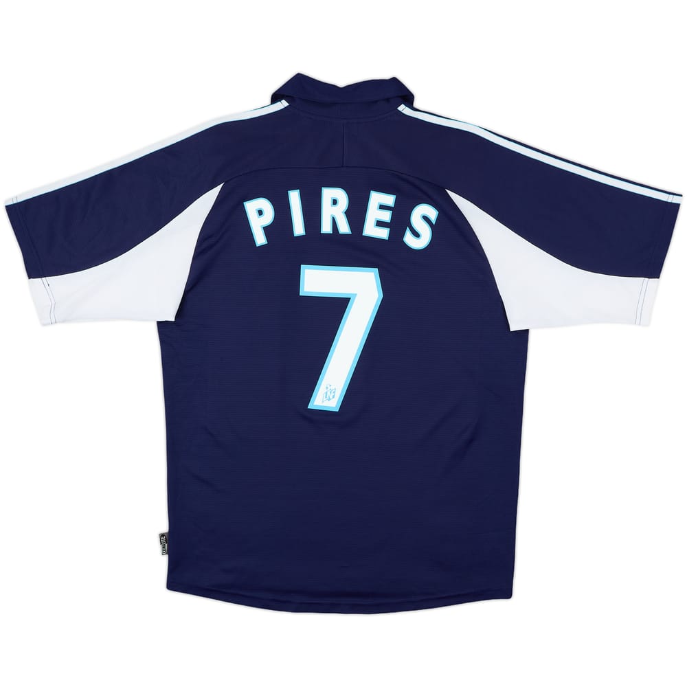 1999-00 Olympique Marseille Away Shirt Pires #7 - 8/10 - (S)