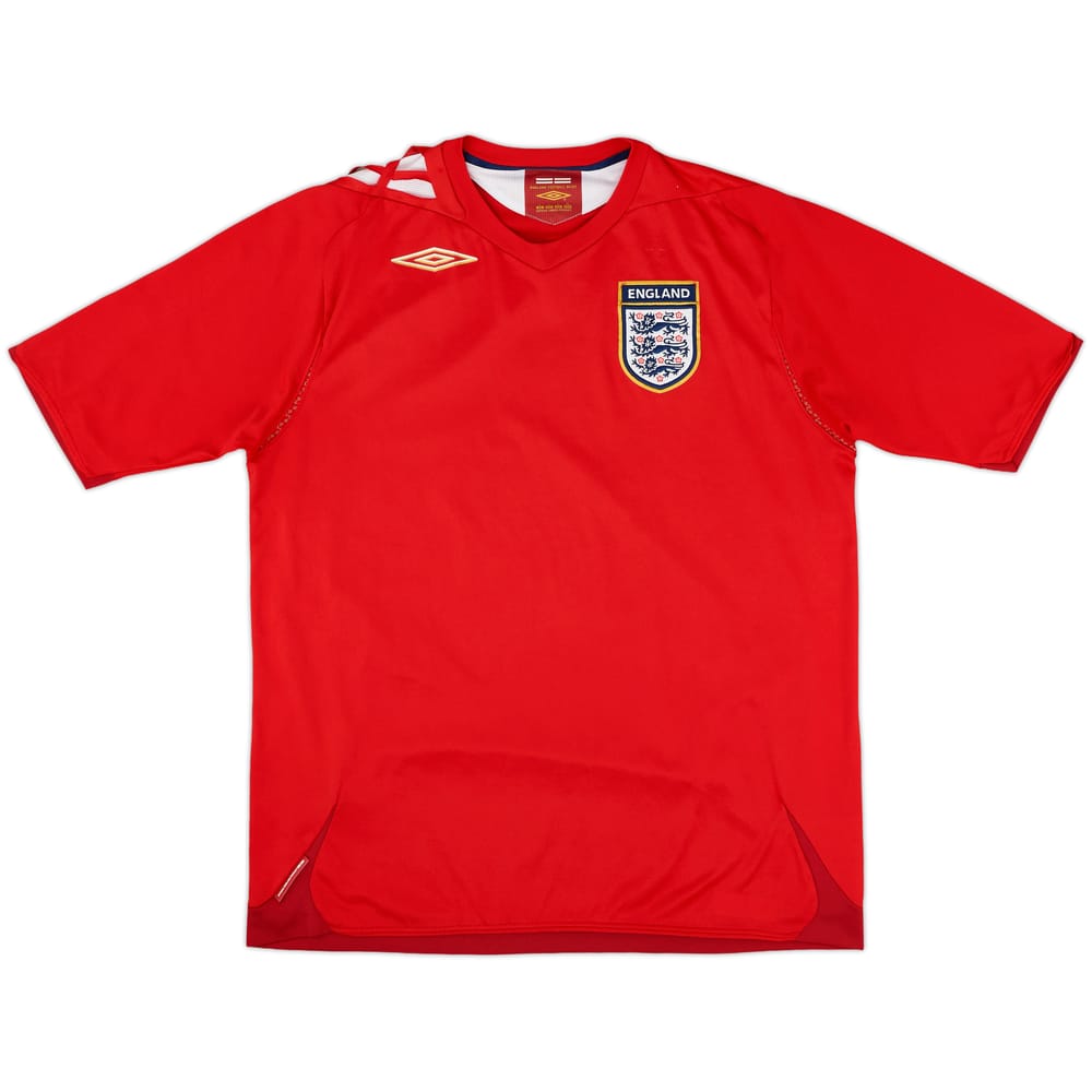 2006-08 England Away Shirt - 4/10 - (L)
