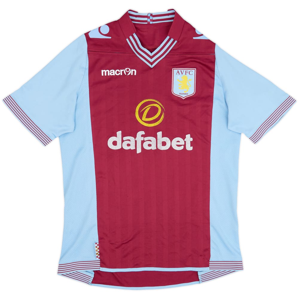 2013-14 Aston Villa Home Shirt - 5/10 - (M)