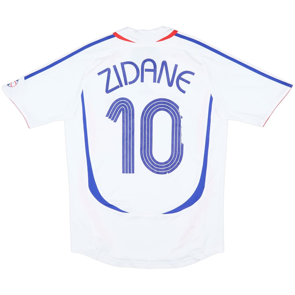 2006 France Away Shirt Zidane #10 - 5/10 - (M)