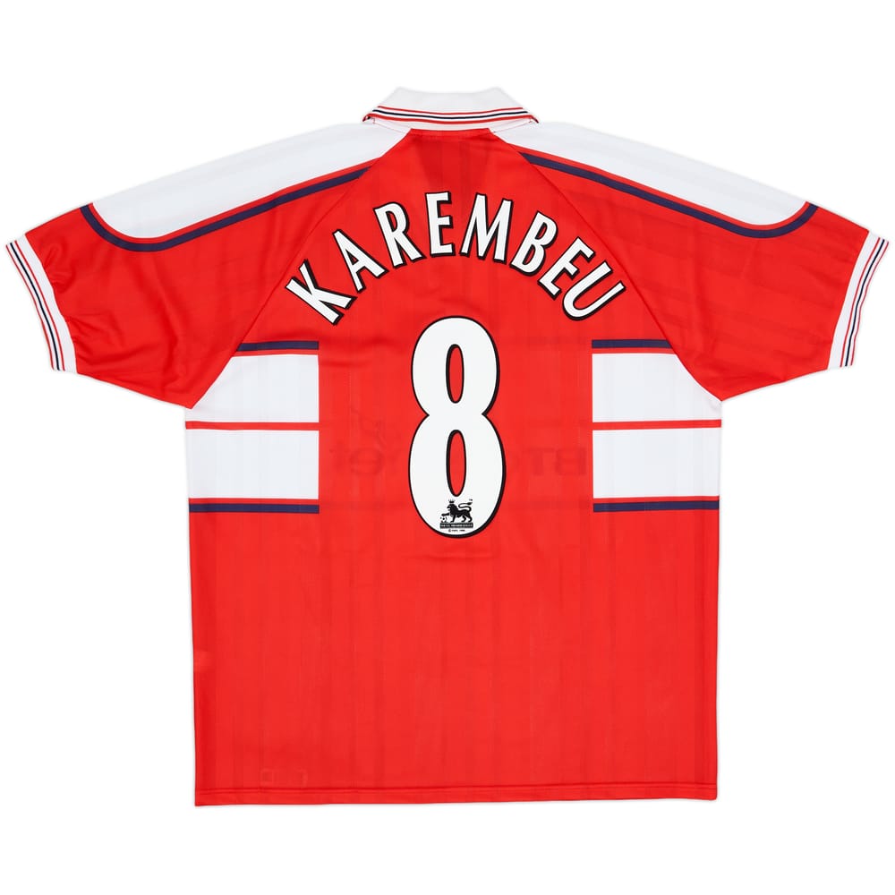 2000-01 Middlesbrough Home Shirt Karembeu #8 - 7/10 - (XXL)