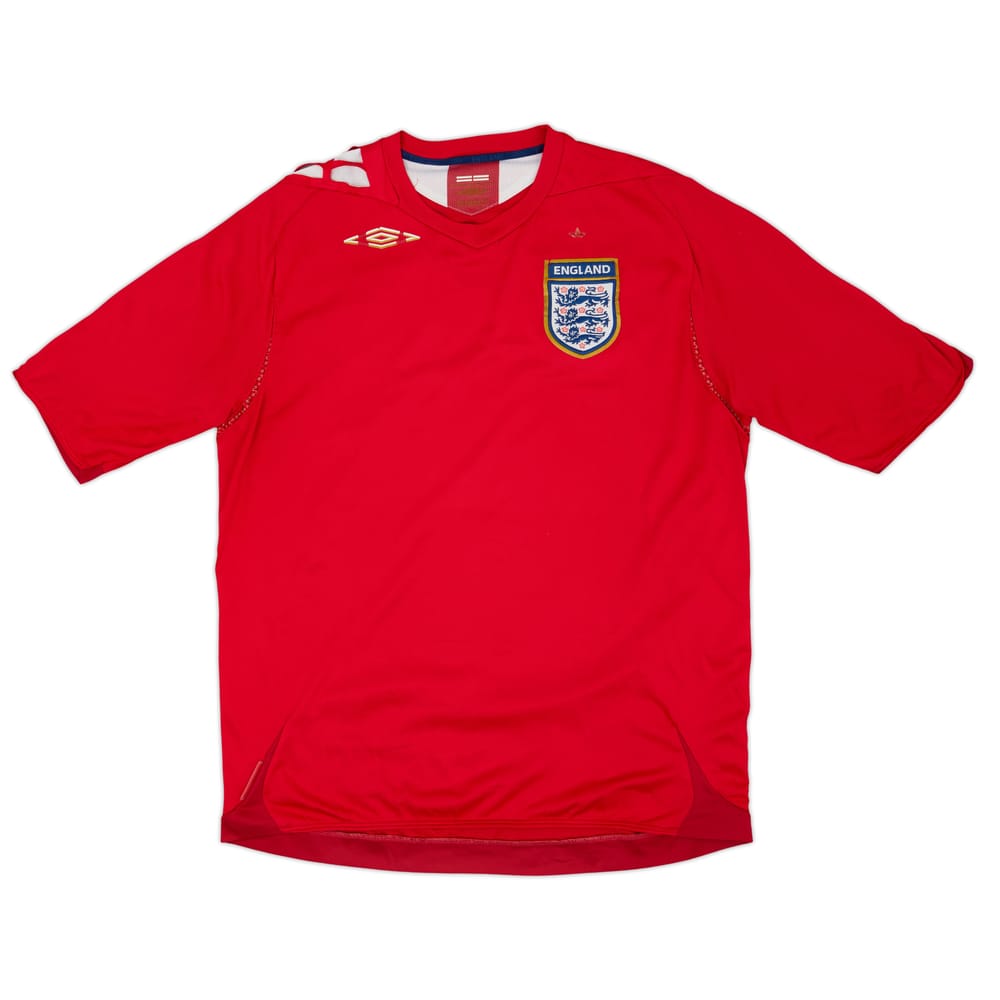 2006-08 England Away Shirt - 4/10 - (L)