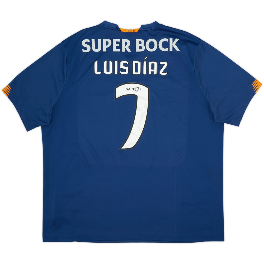 2020-21 Porto Away Shirt Luis Diaz #7 - 8/10 - (XXL)