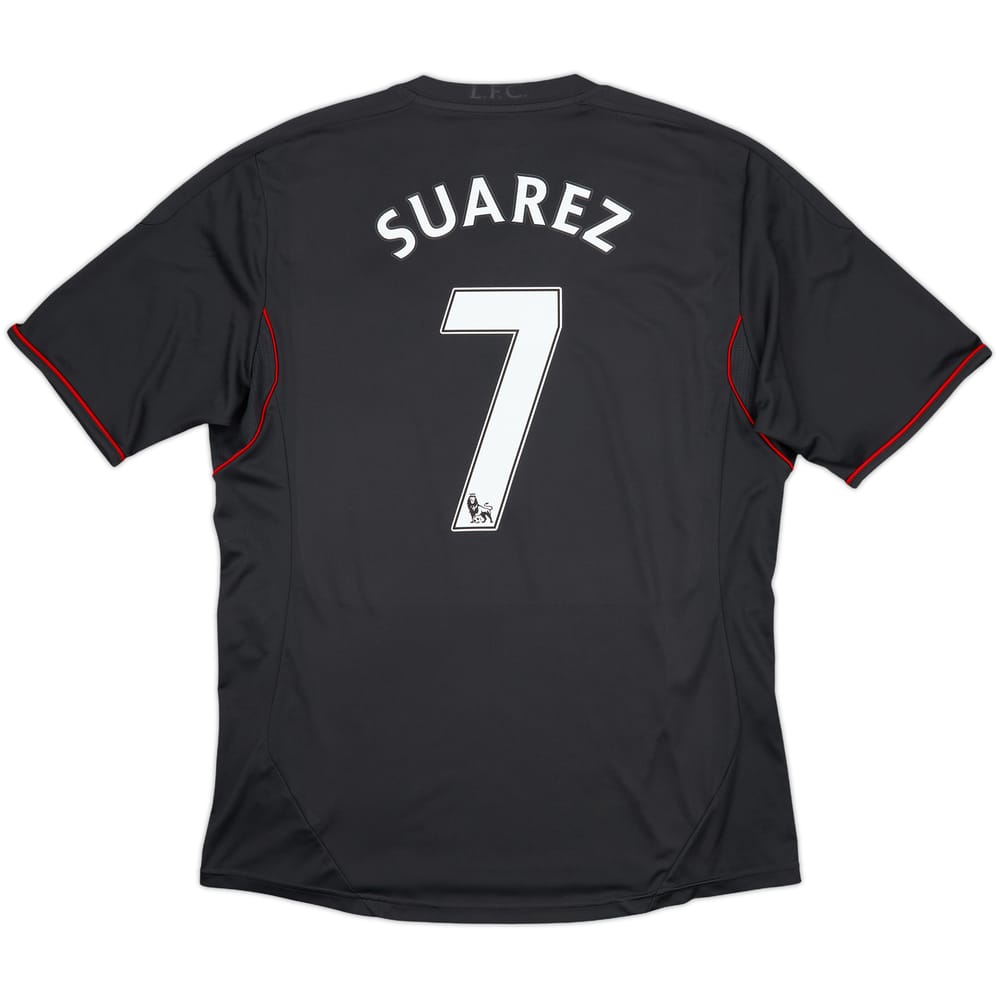 2011-12 Liverpool Away Shirt Suarez #7 - 6/10 - (L)