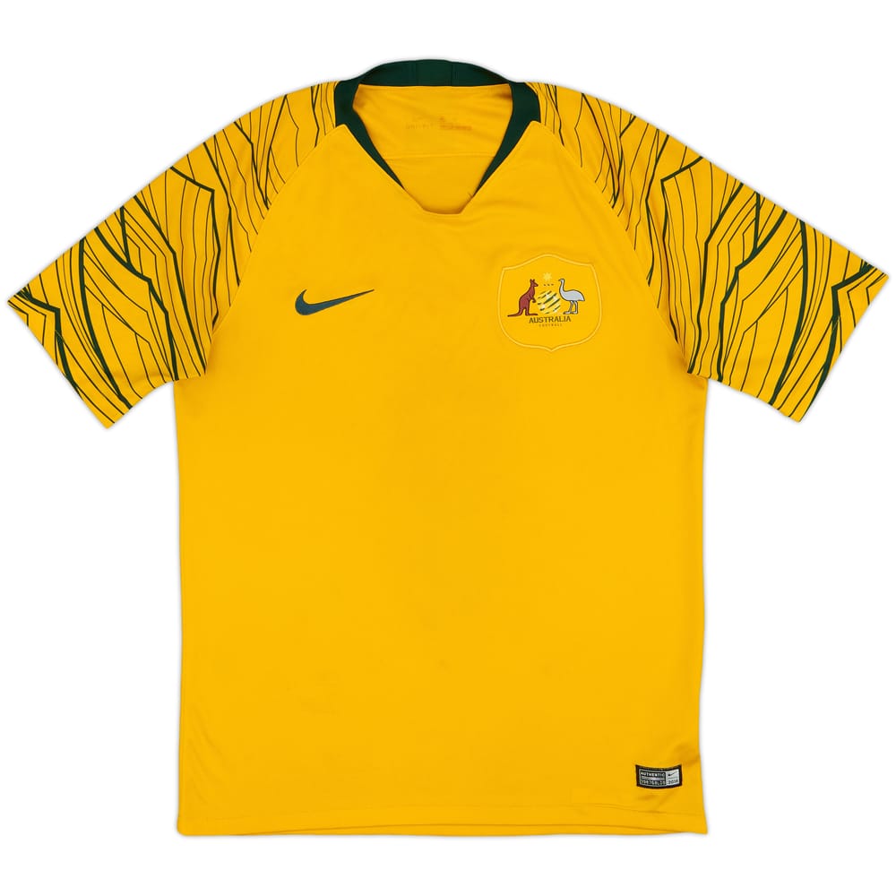 2018-20 Australia Home Shirt - 8/10 - (M)