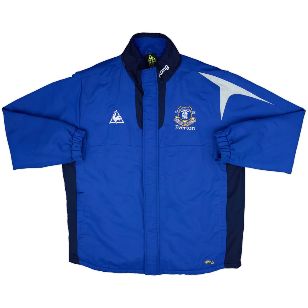 2009-10 Everton Le Coq Padded Bench Coat - 8/10 - (XL)