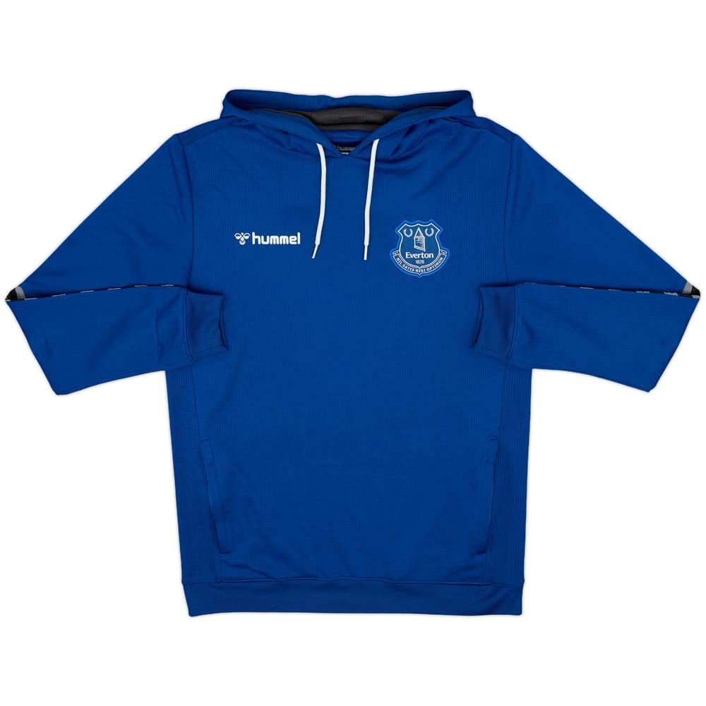 2021-22 Everton Hummel Hooded Top - 8/10 - (M)