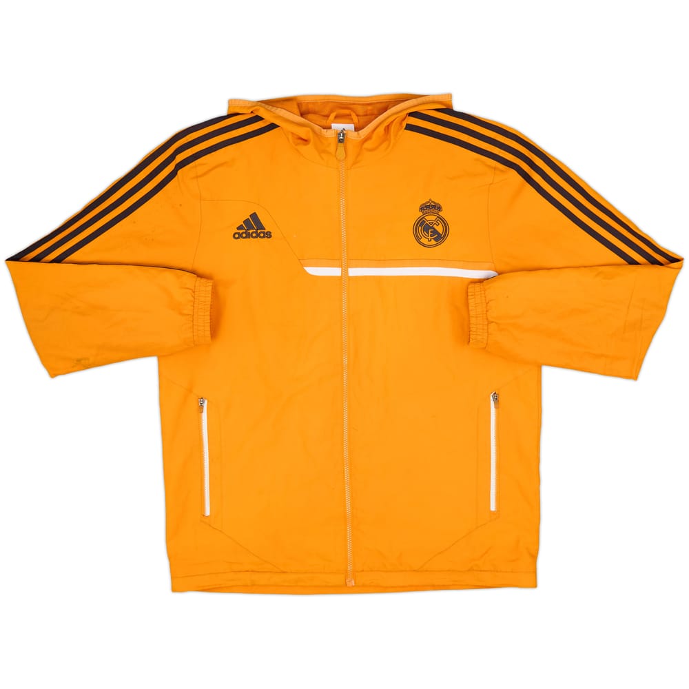 2013-14 Real Madrid adidas Hooded Rain Jacket - 6/10 - (L)