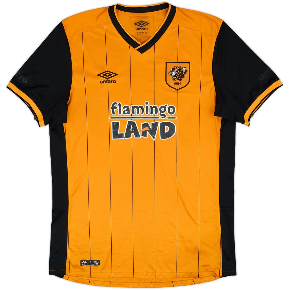 2015-16 Hull City Signed Home Shirt - 4/10 - (M)