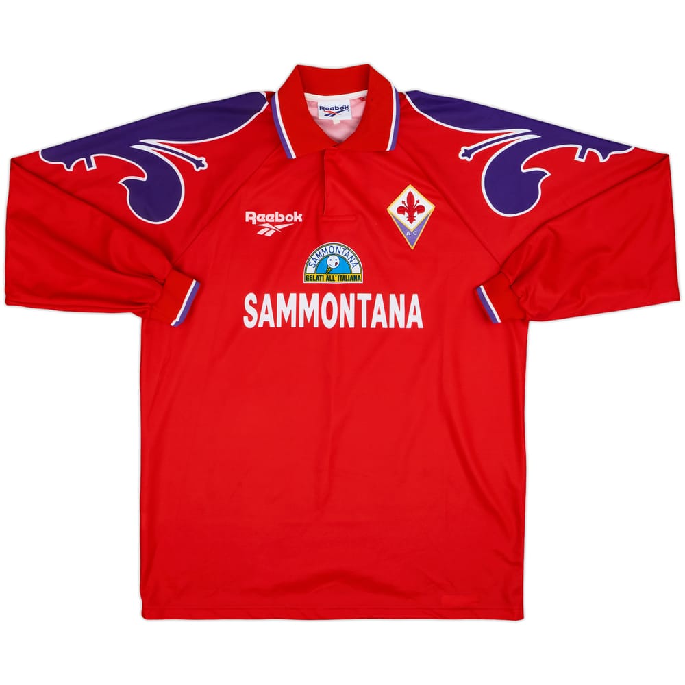 1995-97 Fiorentina Third L/S Shirt - 8/10 - (XL)