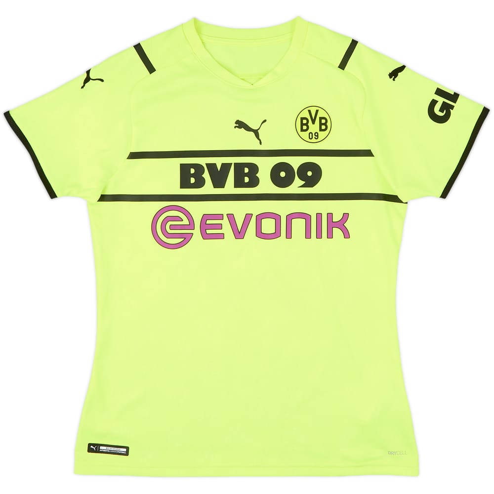 2021-22 Borussia Dortmund European Home Shirt - 9/10 - (Women's S)