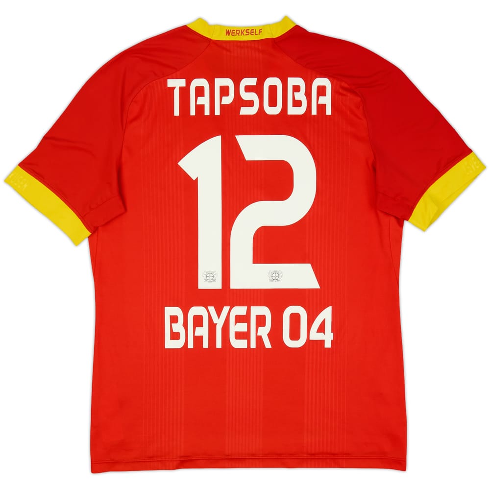 2020-21 Bayer Leverkusen Away Shirt Tapsoba #12 - 8/10 - (M)