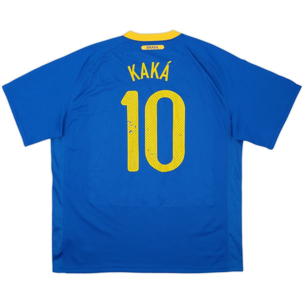 2010-11 Brazil Away Shirt Kaka #10 - 6/10 - (XL)