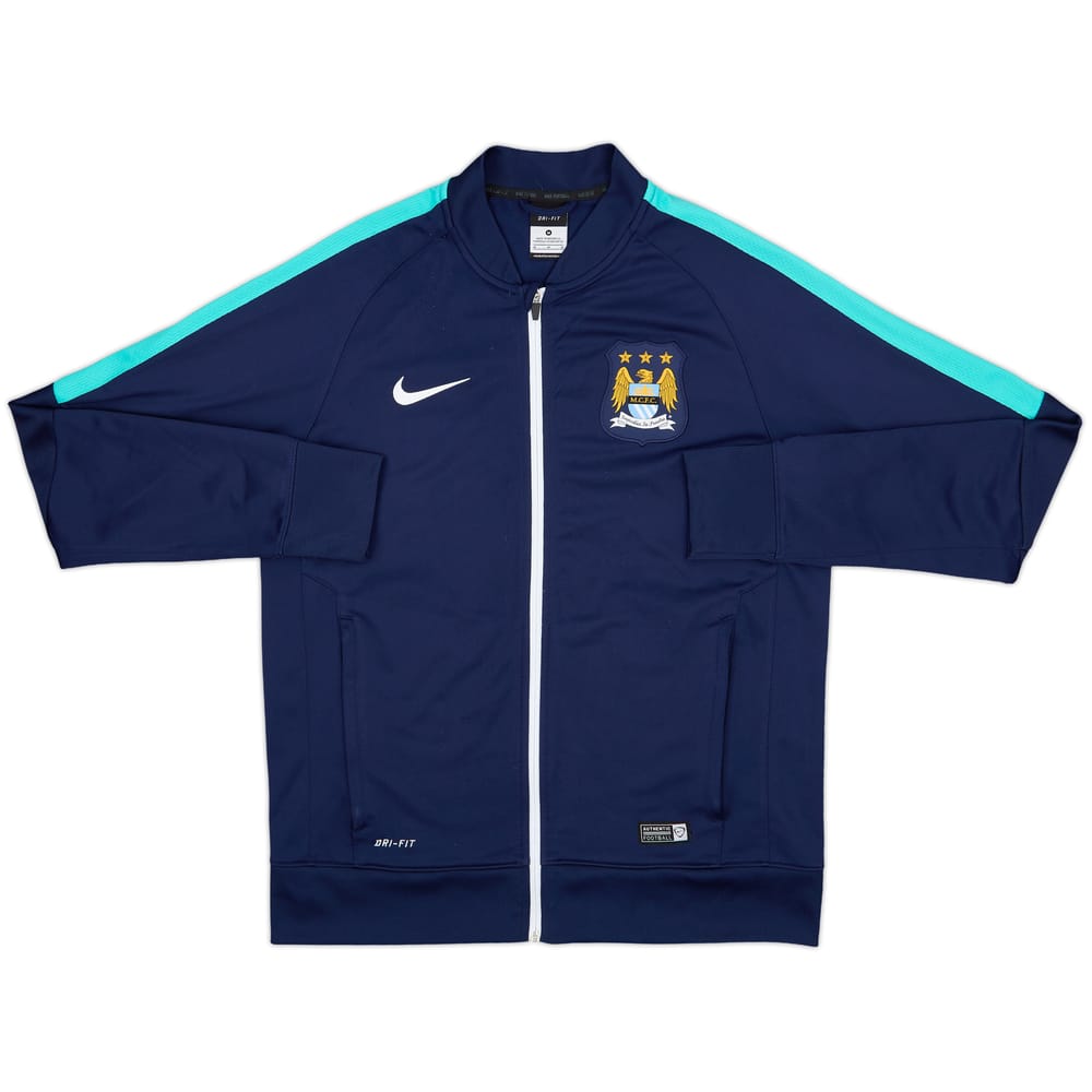 2015-16 Manchester City Nike Track Jacket - 8/10 - (M)