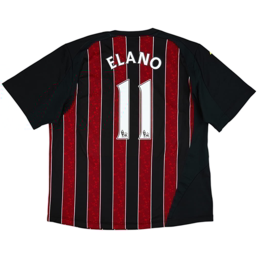 2008-09 Manchester City Away Shirt Elano #11 - 9/10 - (XL)