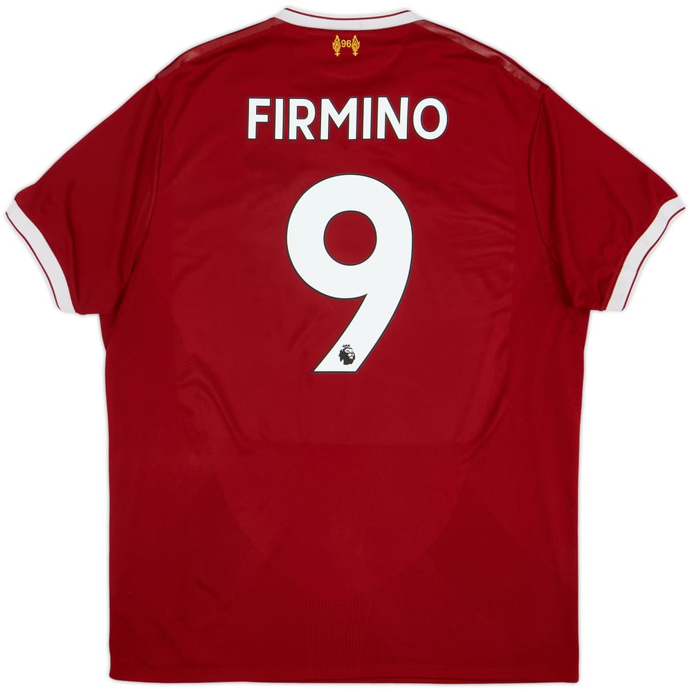 2017-18 Liverpool 125 Years Home Shirt Firmino #9 - 6/10 - (XL)