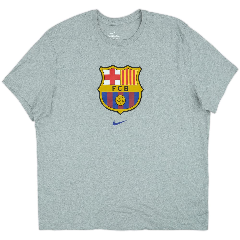 2023-24 Barcelona Nike Cotton Tee - 8/10 - (XXL)