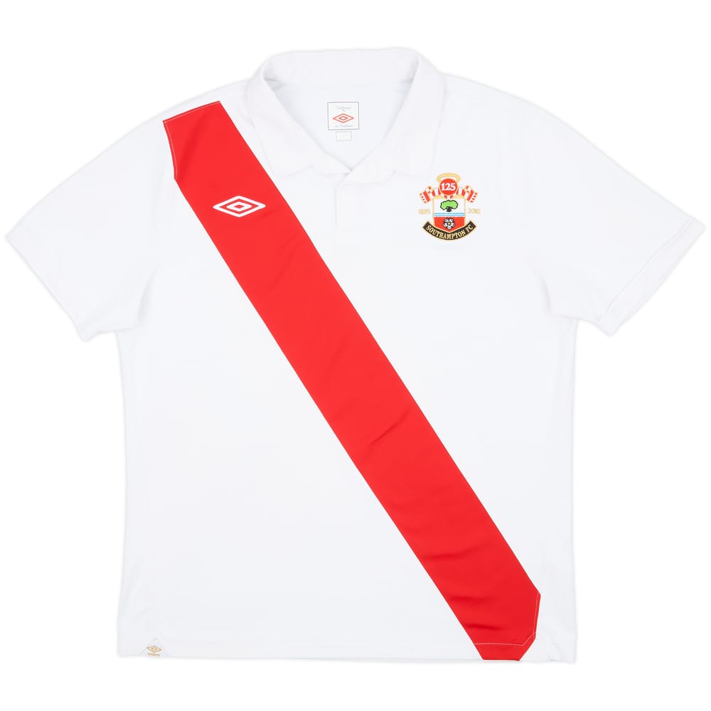 2010-11 Southampton 125 Years Home Shirt - 9/10 - (L)