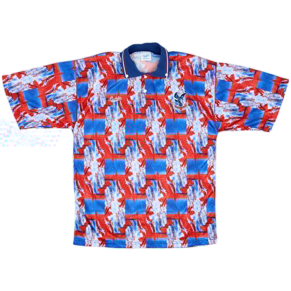 1990-91 Crystal Palace Bukta Training Shirt - 9/10 - (M)