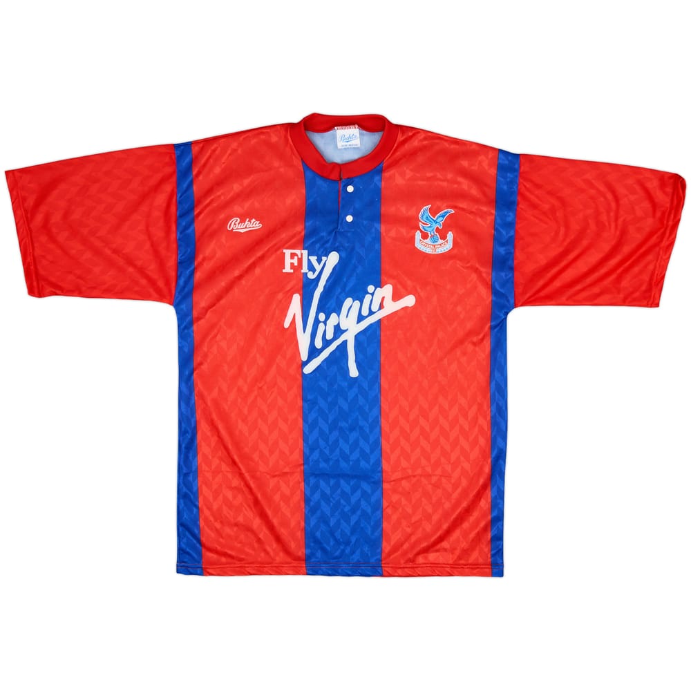 1991-92 Crystal Palace Home Shirt - 9/10 - (S)