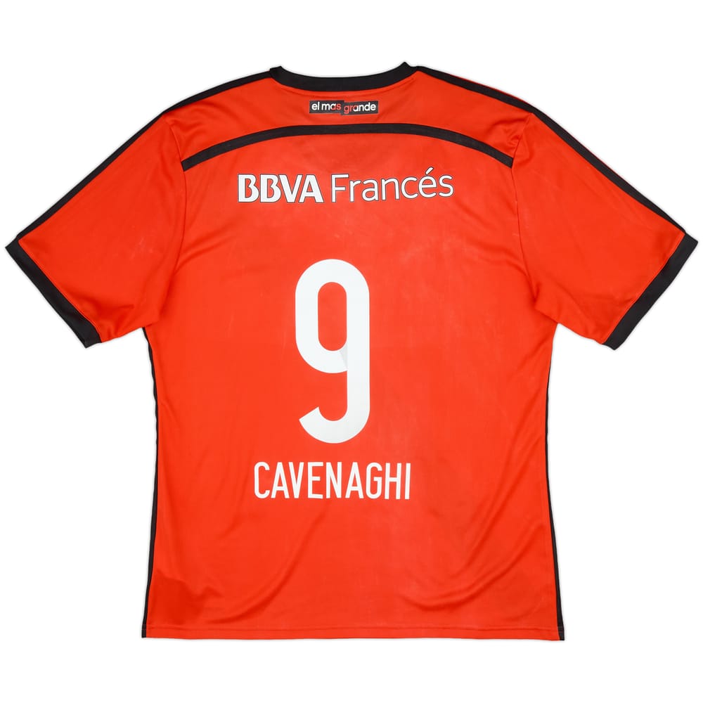 2014-15 River Plate Away Shirt Cavenaghi #9 (XL)